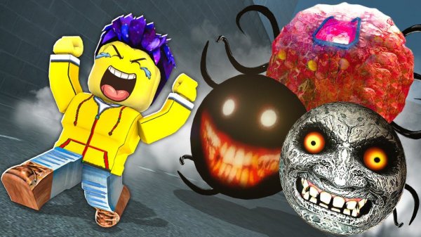 ЛУНА ХУЛИГАН И БЕЗУМНЫЕ SCP ГОНЯТСЯ ЗА НАМИ! ОПАСНЫЕ SCP ПРОТИВ ЛЮДЕЙ! БЕЗУМИЕ В ROBLOX