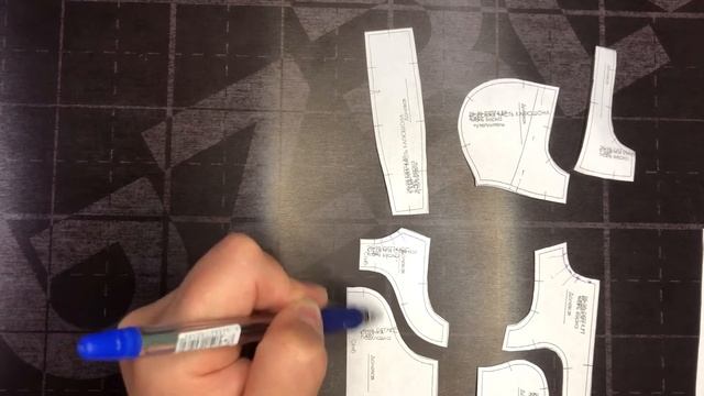 Разбор выкройки детского жилета det74, про кривые срезы, капюшон и подкладку смотреть онлайн