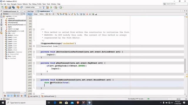 JAVA- How To Show And Hide Password In Java Using Netebans | encode & decode password Field | IGTec смотреть онлайн
