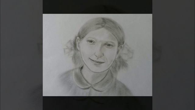 Grandma self-taught Portrait by photo. Dry Brush/Бабушка самоучка. Портрет по фото. Сухая кисть смотреть онлайн