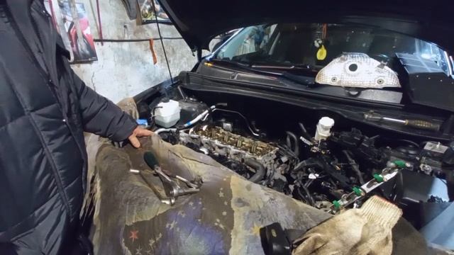 Капитальный ремонт двигателя, гильзовка, установка масляных форсунок KIA SPORTAGE G4NA смотреть онлайн