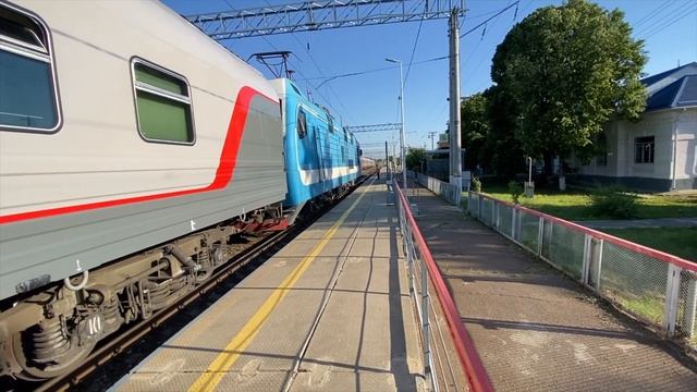 Поездка на поезде №555М Москва - Анапа.