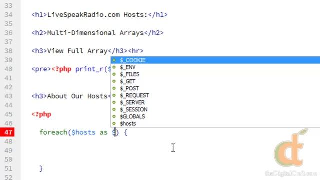 PHP Arrays - Lesson 6 - Multi-Dimensional Arrays смотреть онлайн