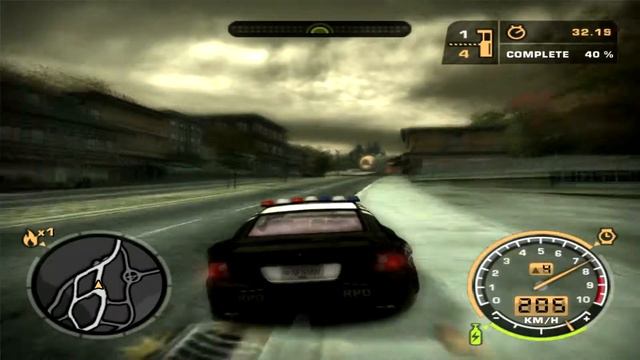 NFS Most Wanted Challenge Series #45-Tollbooth Time Trial смотреть онлайн