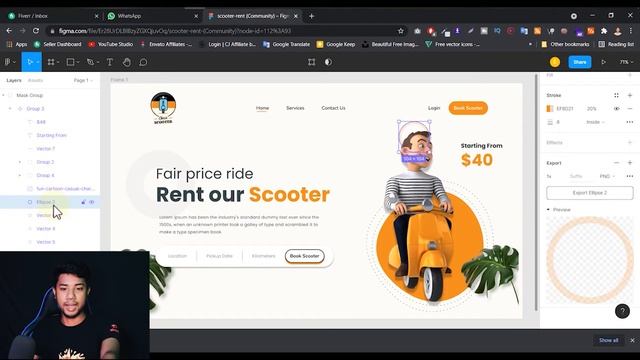 How to Export Images From Figma | Expert Azizul Figma смотреть онлайн