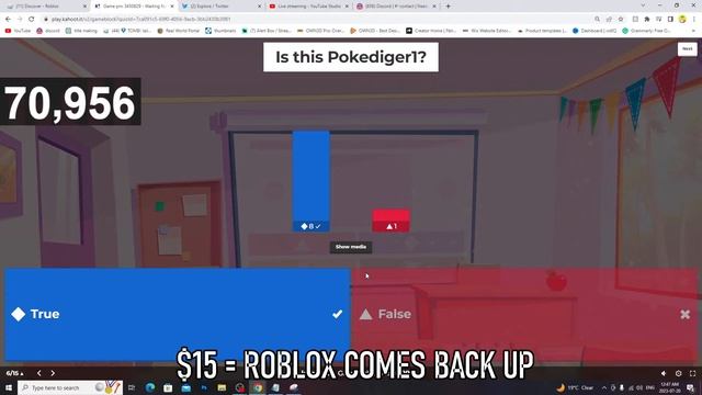 ?STREAMING UNTIL ROBLOX IS BACK UP!? (ROBUX GIVEAWAY) смотреть онлайн