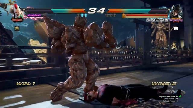 Jack 7 prefectly Timed rage art to a Tekken king смотреть онлайн