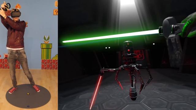 MEETING DARTH VADER | Star Wars: Vader Immortal - Episode 1 (Oculus Quest VR Gameplay) смотреть онлайн