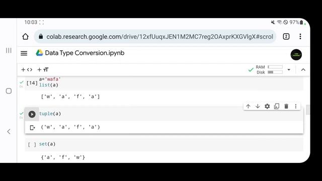 Data Type Conversion in Python|Data Type| смотреть онлайн