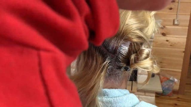 Спецблонд/ порошок. Осветляю волосы в домашних условиях. Эстель 10.66 Восторг. Тонирование дома смотреть онлайн