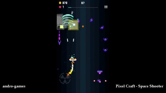 Pixel Craft - Space Shooter (by Appsolute Games) - action game for android and iOS - gameplay. смотреть онлайн