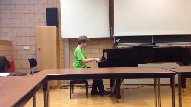 Jean Absil Op 27 Toccata, Marwin Müller (12y) смотреть онлайн