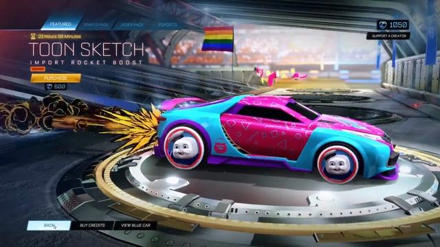 *Import* Orange Toon Sketch Trail & Rocket Boost! | Rocket league Item Shop (11/3/2021) смотреть онлайн