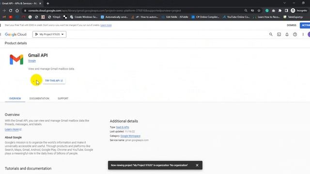 Create Gmail API Credentials -Easy way смотреть онлайн