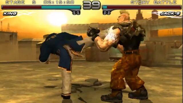 Tekken : Dark Resurrection (PSP) | King Playthrough | Widescreen (HD|720p) 60fps смотреть онлайн