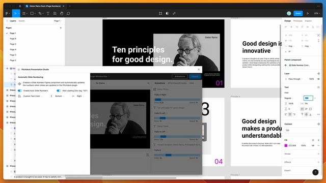 Figma Tutorial: Add page numbers to Figma slides automatically смотреть онлайн