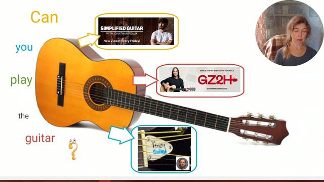 Let's learn how to play the guitar in English смотреть онлайн