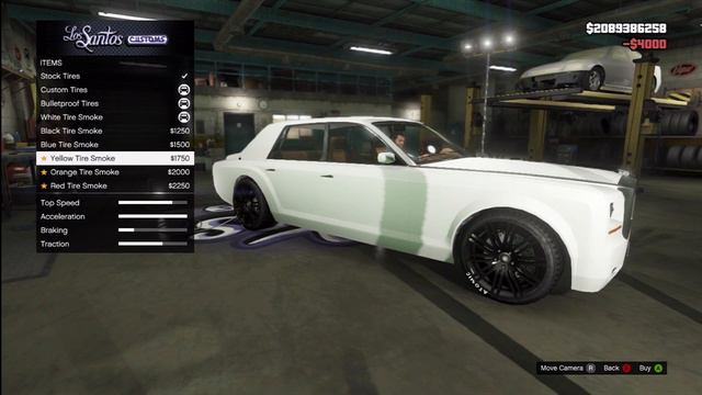 GTA 5: FULLY CUSTOMIZED Rolls Royce Phantom Drophead Coupé (Enus Super Diamond) Los Santos Customs смотреть онлайн