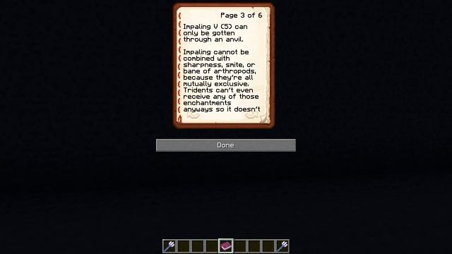 Minecraft - Impaling Enchantment смотреть онлайн