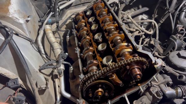 Снятие ГБЦ X5e53 m54b30 смотреть онлайн