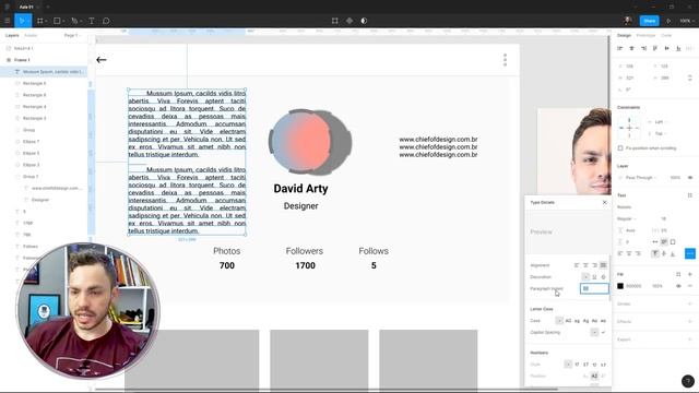 Curso de Figma app Design- Texto e Fontes [Aula 05] смотреть онлайн