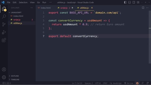 ES Modules (import / export) for JavaScript Developers смотреть онлайн