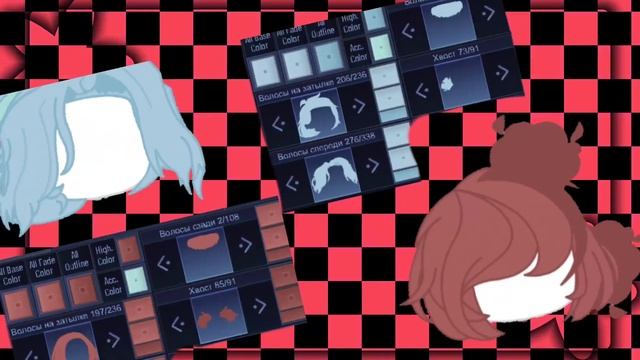 Идеи для причёсок /в Gacha club\ смотреть онлайн