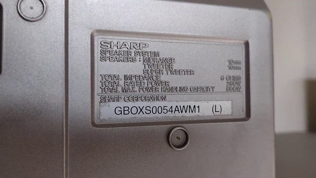 Aparelho de som Sharp CD-C7000 sub 25 cm Bass music смотреть онлайн