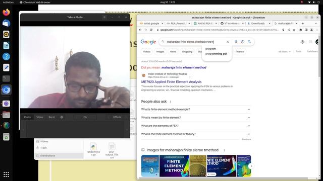Tamil Python Anna university finite element method VOC FEM Software Honor V. O Chidambaram Pillai's смотреть онлайн