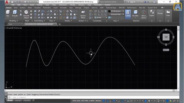 COMO UTILIZR LA HERRAMIENTA SPLINE EN AUTOCAD смотреть онлайн