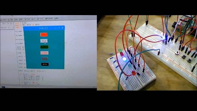 Raspberry Pi: Controlling the GPIO Pins via GUI смотреть онлайн