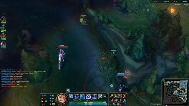League of Legends Gwen vs. Lillia Jungle 12.10 смотреть онлайн