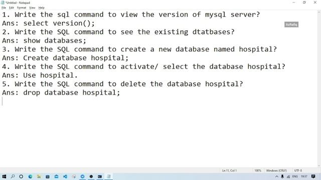 MySQL Database - Create Database and Table - Explanation in Details смотреть онлайн