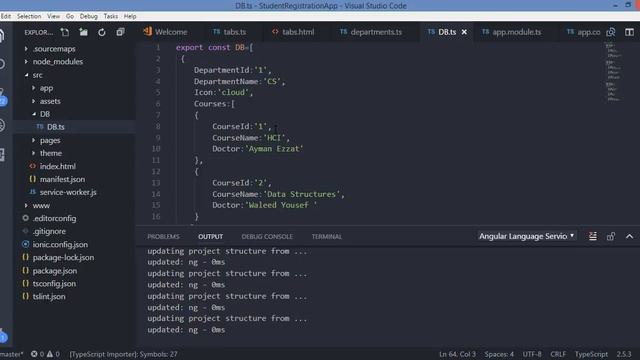 Student Registration App Part 1 смотреть онлайн