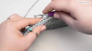 Вязаная сумка крючком / узор ротанг |  вязаная сумка из шнура| crochet bag | Fashionable bag