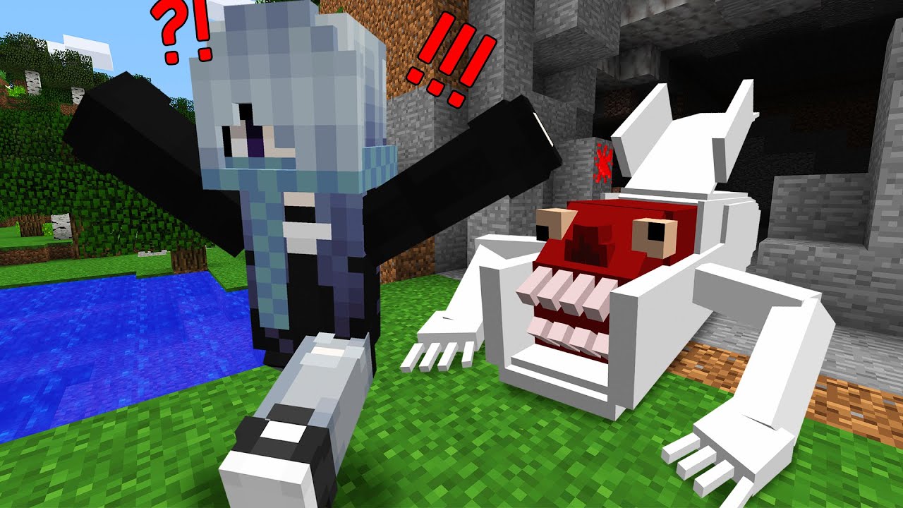 Я превратился в МОСТОВОГО ЧЕРВЯ и затроллил ДЕВУШКУ в майнкрафт ! Троллинг BRIDGE WORM SCP MINECRAFT смотреть онлайн