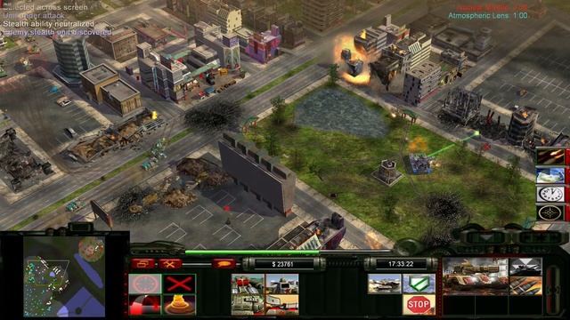 C&C Generals Contra 009 Patch 2 Flame general vs Infantry general[Hard](12) смотреть онлайн