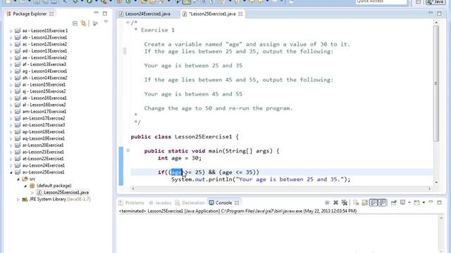 25x - Learn Java Logical Operators (AND, OR, XOR, NOR) - Exercise 1 смотреть онлайн