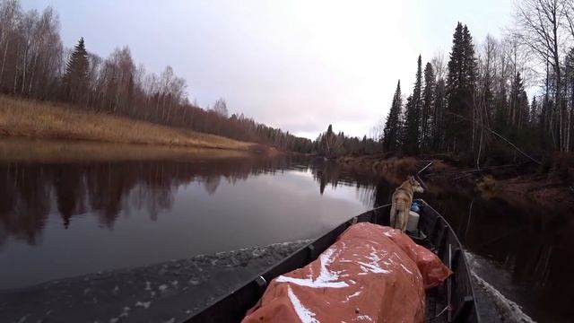 Закрытие осенней охоты. Возвращаемся домой. Остановка на первую избу. смотреть онлайн
