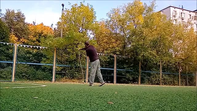 Упражнения со скакалкой)) или "Родарт" - отличная тренировка вестибулярного аппарата. смотреть онлайн