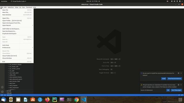 install VS code and python in Ubuntu||VS code+python=Ubuntu-Lecture#3 смотреть онлайн