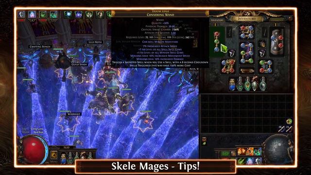 Skeleton Mages Necromancer - When to switch to Mages, Gear Upgrade Paths & Farming Simulacrums! смотреть онлайн