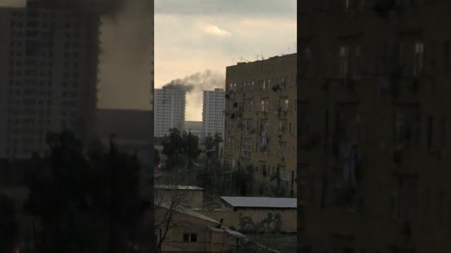 Пожар жилого дома: Азербайджан, Локбатан - Lökbatanda Yanğın