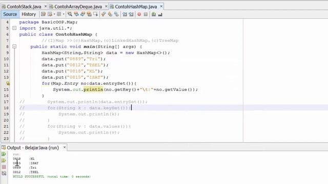 Tutorial Belajar Java 63 :Framework MAP HashMap LinkedHashMap dan TreeMap смотреть онлайн
