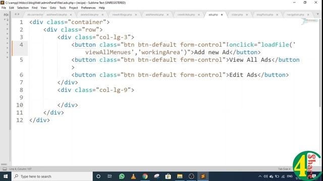 9 - Admin Panel Work | Dynamic website development PHP & SQL tutorials 2020 смотреть онлайн