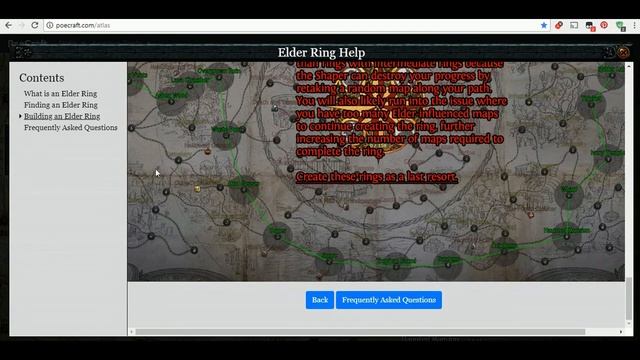Не актуально(( Кольцо Элдера. Что это. Как сделать. [Patch of Exile] смотреть онлайн