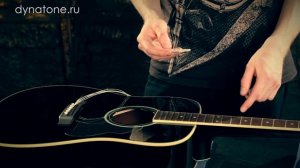 Замена нижнего порожка на акустической гитаре