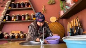 БАБУШКА ГОТОВИТ  РЫБУ! СЕЛЬСКАЯ ЖИЗНЬ Азербайджанская Кухня Деревенская Кухня  Рецепты