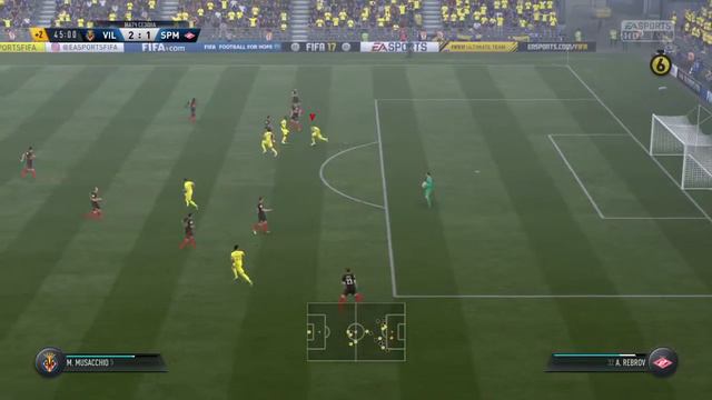FIFA 17 #31 [VILLARREAL CF - SPARTAK MOSKVA] без комментарий/no comment - путь к 1 див смотреть онлайн