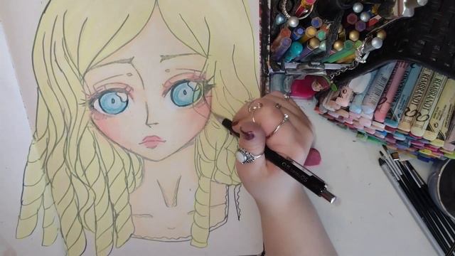 Drawing 356 ♥ Goldilocks ♥ In My Manga Style ♥ From #GoldilocksandthreeBears ♥ #Girl #MangaArt #Lun смотреть онлайн